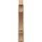 Ekena Millwork 5 1/2-in W x 24-in D x 36-in H Balboa Block Rough Cedar Woodgrain TimberThane Outlooker, Primed Tan OUTUR055X24X36BOA44RCPR - alternate 5